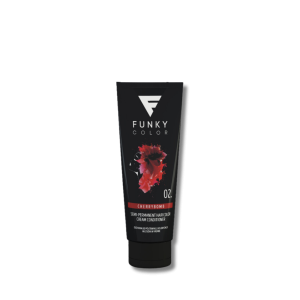 FUNKY COLOR toner odżywka koloryzująca w kremie 100 ml | 02 Cherrybomb