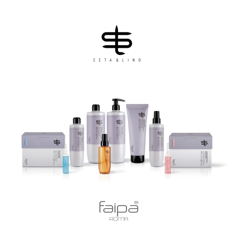 FAIPA ROMA SETA & LINO Nutriente szampon z efektem laminowania 1 000 ml - 3