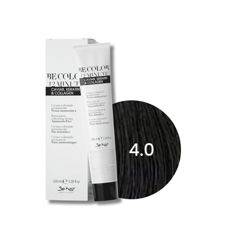 BE HAIR BE COLOR 12 MINUTE farba do włosów bez amoniaku 100 ml | 4.0