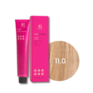 RR LINE REAL COLOR profesjonalna farba do włosów w kremie 100 ml | 11.0