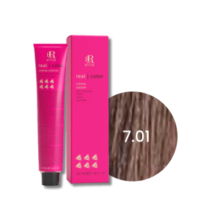 RR LINE REAL COLOR profesjonalna farba do włosów w kremie 100 ml | 7.01