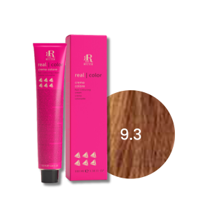 RR LINE REAL COLOR profesjonalna farba do włosów w kremie 100 ml | 9.3