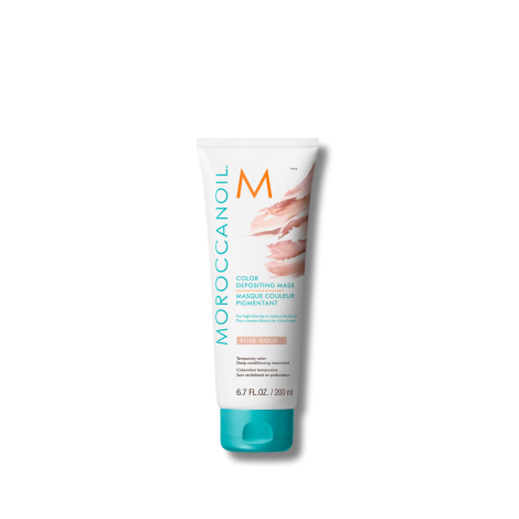 MOROCCANOIL COLOR MASK koloryzująca maska do włosów 200 ml | Rose Gold
