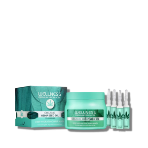 WELLNESS PREMIUM DEEP HYDRATING maska nawilżająca 500 ml + 4 ampułki