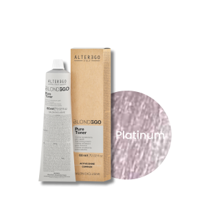 ALTER EGO BLONDEGO Pure Toner kremowy bez amoniaku 60 ml | Platinum S