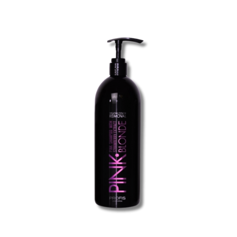 PROFIS PINK BLONDE odżywczy szampon do włosów z różowym pigmentem 1000 ml