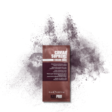 KAYPRO CAVIAR SUPREME maska rewitalizująca do włosów farbowanych 15 ml - 2
