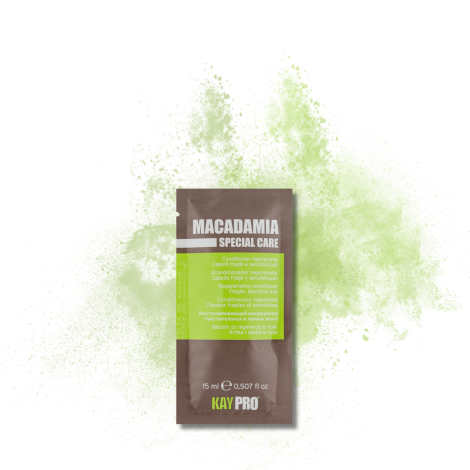 KAYPRO MACADAMIA odżywka do włosów delikatnych i cienkich 15 ml - 2