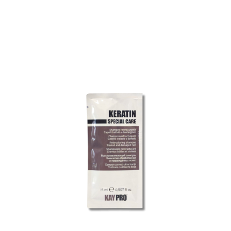 KAYPRO KERATIN szampon regenerujący do włosów z keratyną 15 ml