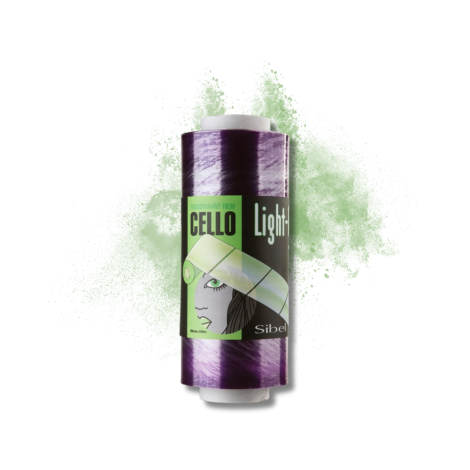 SIBEL CELLO folia fryzjerska do pasemek z perforacją | 20 cm x 500 m - 2