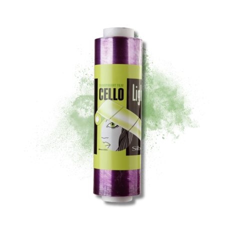 SIBEL CELLO folia fryzjerska do pasemek z perforacją | 30 cm x 500 m - 2