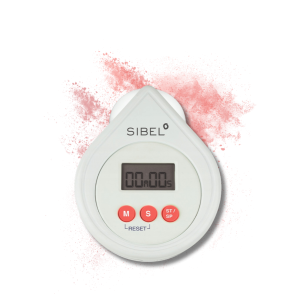 SIBEL elektryczny czasomierz fryzjerski minutnik z alarmem biały - image 2