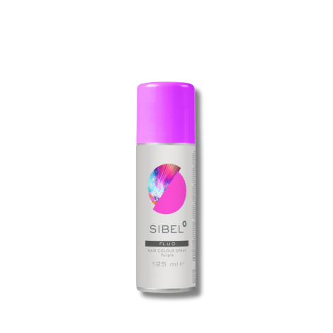 SIBEL HAIR COLOUR SPRAY FLUO lakier fluorescencyjny 125 ml | Fioletowy