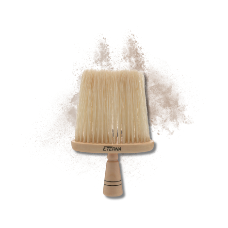 SIBEL karkówka płaska szczotka drewniana z sztywnym włosiem syntetycznym - 2