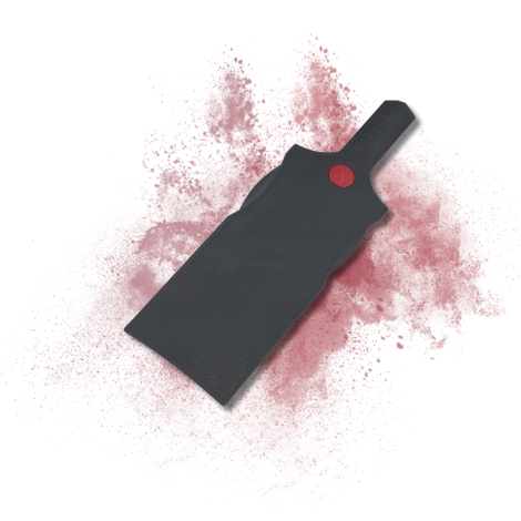 SIBEL paletka do pasemek i baleyage z uchwytem V  czarna | XL - 2