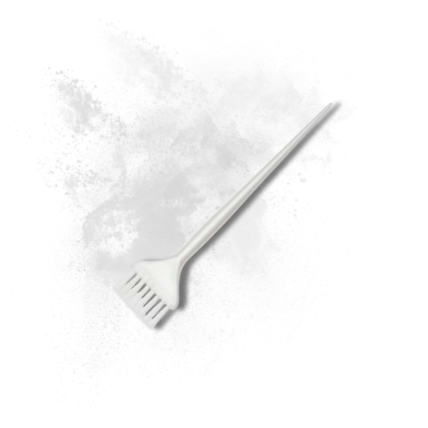 SIBEL PRECISION pędzel pędzelek do farbowania biały |wąski L - 2