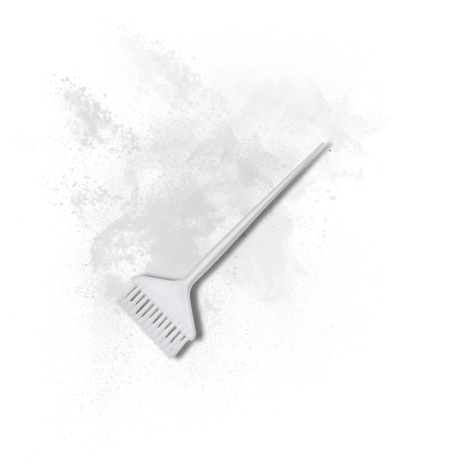 SIBEL PRECISION pędzel pędzelek do farbowania biały |szeroki XXL - 2