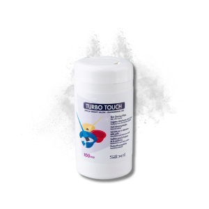 SIBEL TURBO TOUCH chusteczki do zmywania - pudełko z dozownikiem 100 szt. - image 2