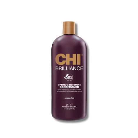 CHI BRILLIANCE Moisture Conditioner odżywka nawilżająca z oliwą 946 ml