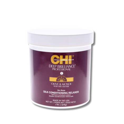CHI BRILLIANCE Silk Conditioning Relaxer system prostujący włosy 908 g