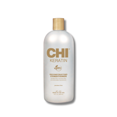CHI KERATIN Conditioner odżywka odbudowująca do włosów z keratyną 946 ml