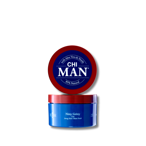 CHI MAN Nitty Gritty Hair Clay matowa glinka do stylizacji włosów 85 g