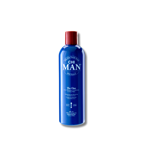 CHI MAN The one 3in1 szampon, odżywka i żel pod prysznic 3w1 355 ml