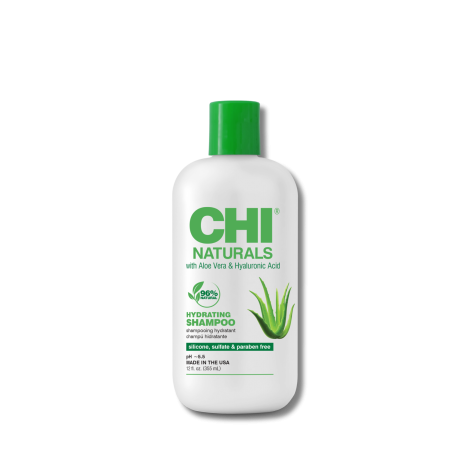 CHI NATURALS ALOE VERA Hydrating Shampoo szampon nawilżający 340 ml