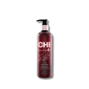 CHI ROSE HIP OIL Color Protect odżywka do włosów farbowanych 340 ml