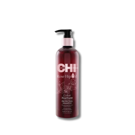 CHI ROSE HIP OIL Color Protect Shampoo szampon do włosów farbowanych 340 ml