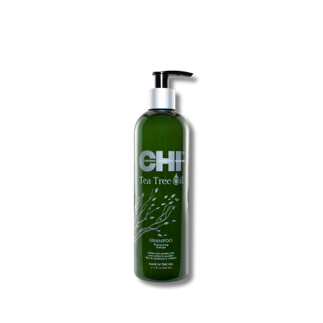 CHI TEA TREE OIL Shampoo przeciwłupieżowy szampon kojący z olejkami 340 ml