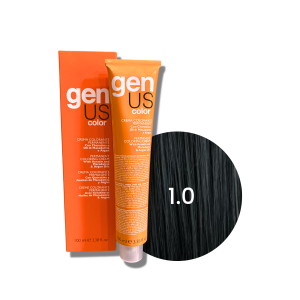 GENUS COLOR krem koloryzujący profesjonalna farba do włosów 100 ml | 1.0