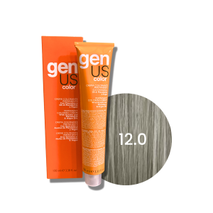 GENUS COLOR krem koloryzujący profesjonalna farba do włosów 100 ml | 12.0