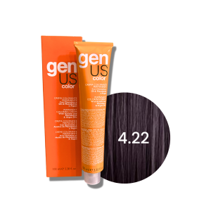 GENUS COLOR krem koloryzujący profesjonalna farba do włosów 100 ml | 4.22
