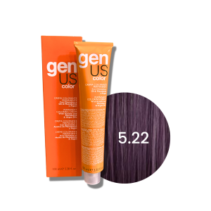 GENUS COLOR krem koloryzujący profesjonalna farba do włosów 100 ml | 5.22