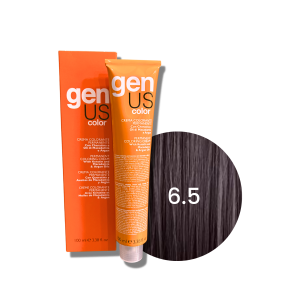 GENUS COLOR krem koloryzujący profesjonalna farba do włosów 100 ml | 6.5