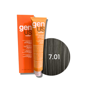 GENUS COLOR krem koloryzujący profesjonalna farba do włosów 100 ml | 7.01