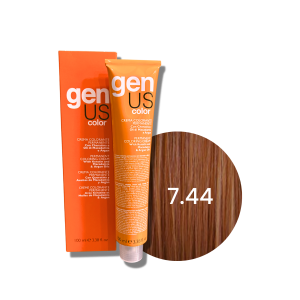 GENUS COLOR krem koloryzujący profesjonalna farba do włosów 100 ml | 7.44