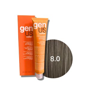 GENUS COLOR krem koloryzujący profesjonalna farba do włosów 100 ml | 8.0