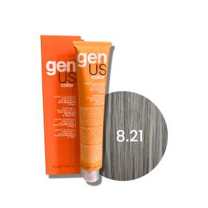 GENUS COLOR krem koloryzujący profesjonalna farba do włosów 100 ml | 8.21