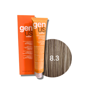 GENUS COLOR krem koloryzujący profesjonalna farba do włosów 100 ml | 8.3