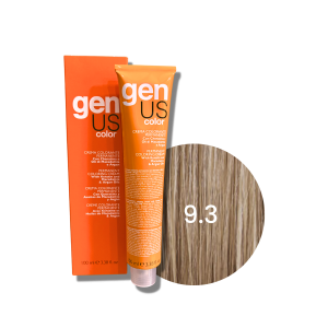 GENUS COLOR krem koloryzujący profesjonalna farba do włosów 100 ml | 9.3