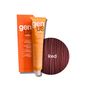 GENUS COLOR krem koloryzujący profesjonalna farba do włosów 100 ml | Red