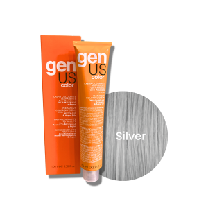 GENUS COLOR krem koloryzujący profesjonalna farba do włosów 100 ml | Silver