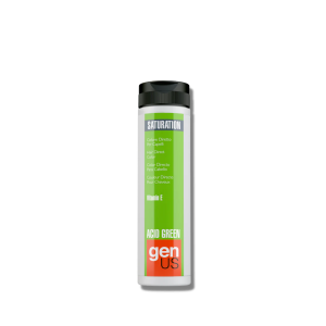 GENUS SATURATION toner koloryzujący w żelu bez amoniaku 150 ml | Acid Green