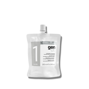 GENUS SEVEN SHADES maska koloryzująca z wodą organiczną 200 ml | Silver