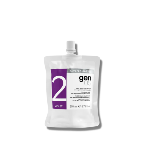 GENUS SEVEN SHADES maska koloryzująca z wodą organiczną 200 ml | Violet