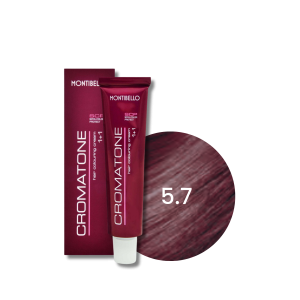 MONTIBELLO CROMATONE profesjonalna trwała farba do włosów 60 ml | 5.7
