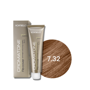 MONTIBELLO CROMATONE RECOVER profesjonalna farba do włosów 60 ml | 7.32