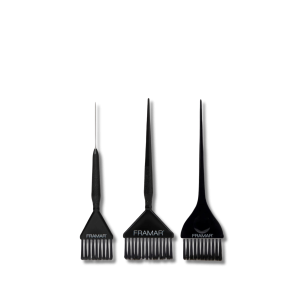 FRAMAR Family Pack Black zestaw pędzli do farbowania 3 szt. | Czarne